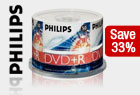 PHILIPS DR4S6H50F/17 50PK 16X DVD+R