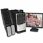 Acer Aspire T180-UA381B AMD Desktop PC - AMD Athlon 64 3800+ 2.4GHz, 1GB DDR2, 160GB SATA, DL DVDRW, Gigabit LAN, Flash Reader, Windows Vista Home Basic, 17"  LCD