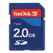 2GB Secure Digital Flash Memory Card
