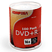 16x DVD+R Media, 120 Minute / 4.7GB, Cakebox, 100 Pack