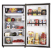 Refrigerator,3.6 Cubic Feet Cap,18-5/8"x19-7/8"x33-1/2",WE