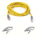 CAT-5e UTP Crossover Cable, Yellow, 3 feet, RJ-45 Male to RJ-45 Male