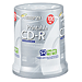 52x Printable CD-R Media, 80 Minute / 700MB, Spindle, 100 Pack