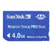 4GB Memory Stick Pro Duo Flash Memory Card