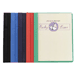 Clear Front Report Covers, 100 Sheet Capacity, Dark Blue