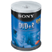 16x DVD+R Media, 4.7GB / 120min, 100 Pack, Spindle