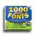 1000 Best Fonts, Jewel Case Only