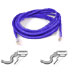 CAT-5e Patch Cable, Blue, 3 feet, RJ-45 Male to RJ-45 Male