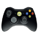 Black Wireless Controller for Xbox 360