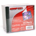CD / DVD Jewel Cases, Clear, 10 Pack