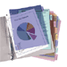 Insertable Tab Dividers, Plastic, 8-Tab, Multi-Color