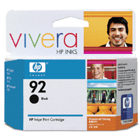 HP 92 Black Inkjet Print Cartridge