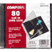 CompUSA Slim CD Jewel Cases, 80 Pack
