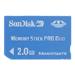 2GB Memory Stick PRO Duo by SanDisk