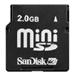 2GB mini-SD Flash Memory Card