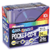 24x Cool Color Pocket CD-R Media, 24 Minute / 210MB, with Jewel Cases, 10 Pack