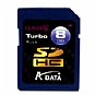A-Data 8GB SDHC Class 6 - 6MB/sec