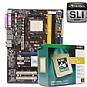 Asus M2N-SLI Motherboard CPU Bundle - AMD Athlon 64 X2 6400+ Processor 3.20GHz Retail