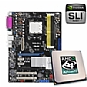 Asus M2N-SLI Motherboard CPU Bundle - AMD Athlon 64 X2 5400+ Processor 2.80GHz OEM