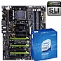 EVGA nForce 780i SLI Motherboard CPU Bundle - Intel Core 2 Quad Q6600 Processor 2.40GHz Retail