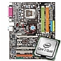 MSI 975X Platinum Motherboard CPU Bundle - Intel Core 2 Quad Q6600 Processor 2.40GHz OEM