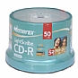 Memorex 32024550 50-Pack CD-R, 52X, LightScribe